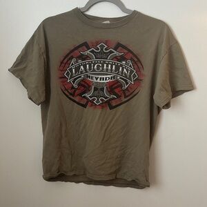 Laughlin Nevada Graphic Tee - Khaki